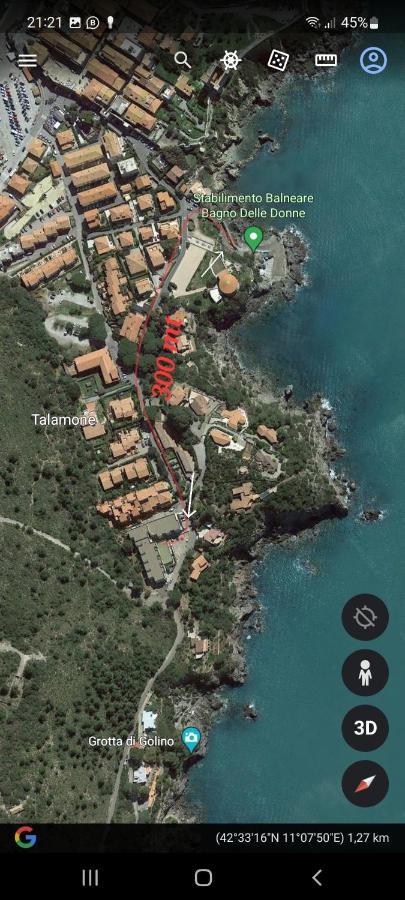 Apartament La Mia Casa A Talamone Zewnętrze zdjęcie
